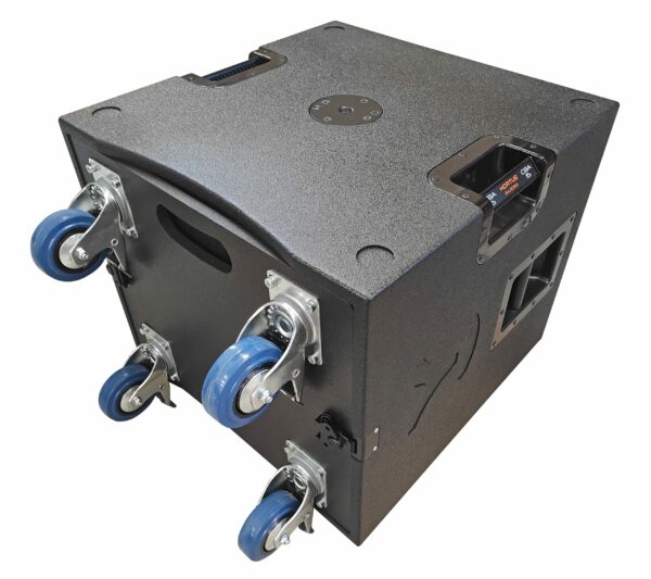 Wheel board + 4 Guitel braked wheels - SK-CBA - Image 2
