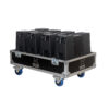 Flight case for 4 x LVT-6 - FC-4LV6T - Image 2